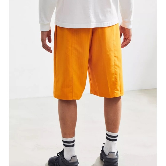 Urban Outfitters adidas pinstripe pintuck shorts - Picture 3 of 5